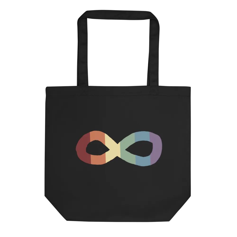 ASD Rainbow Infinity tote bag product image (1)