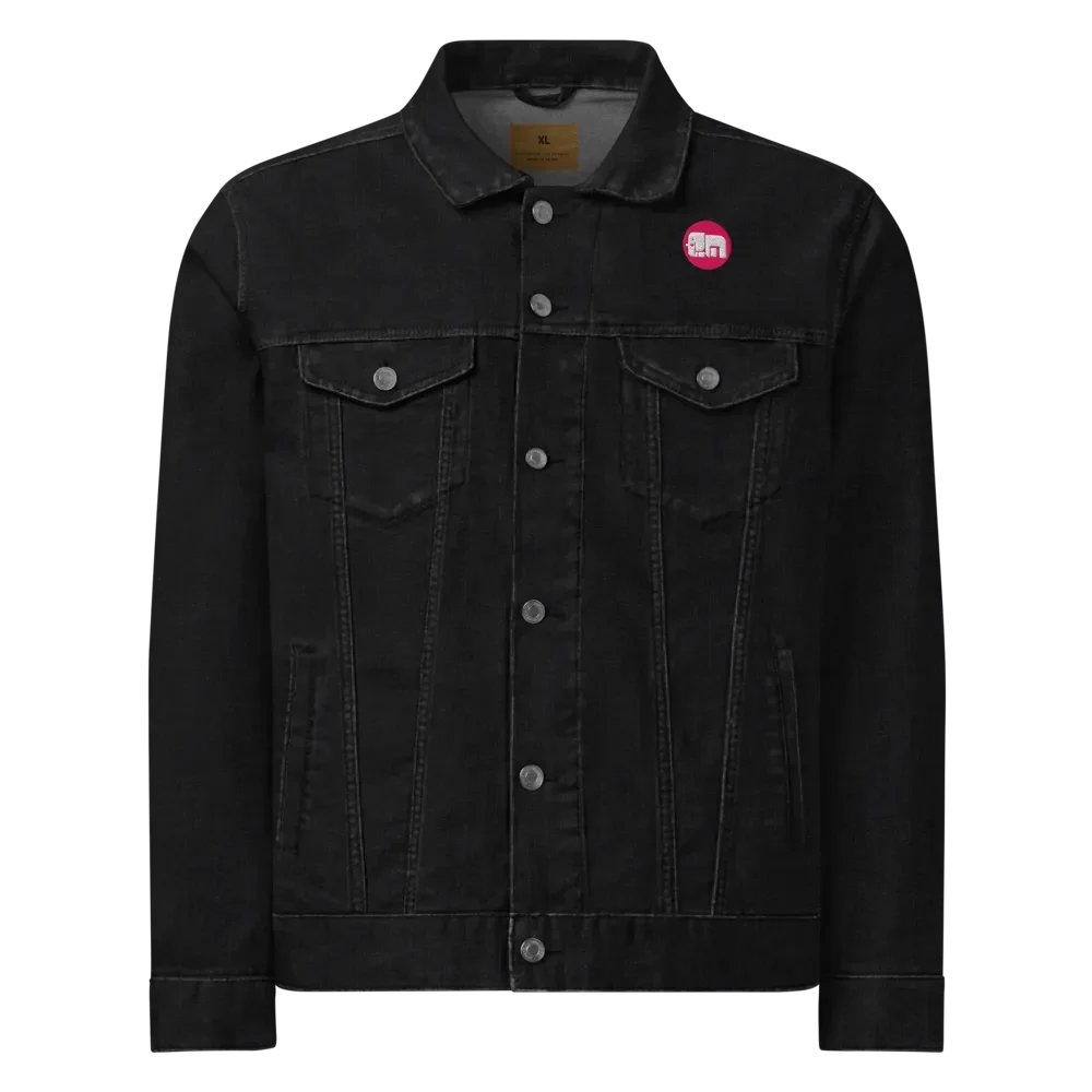 Circle logo - Jeans jacket - Image 1
