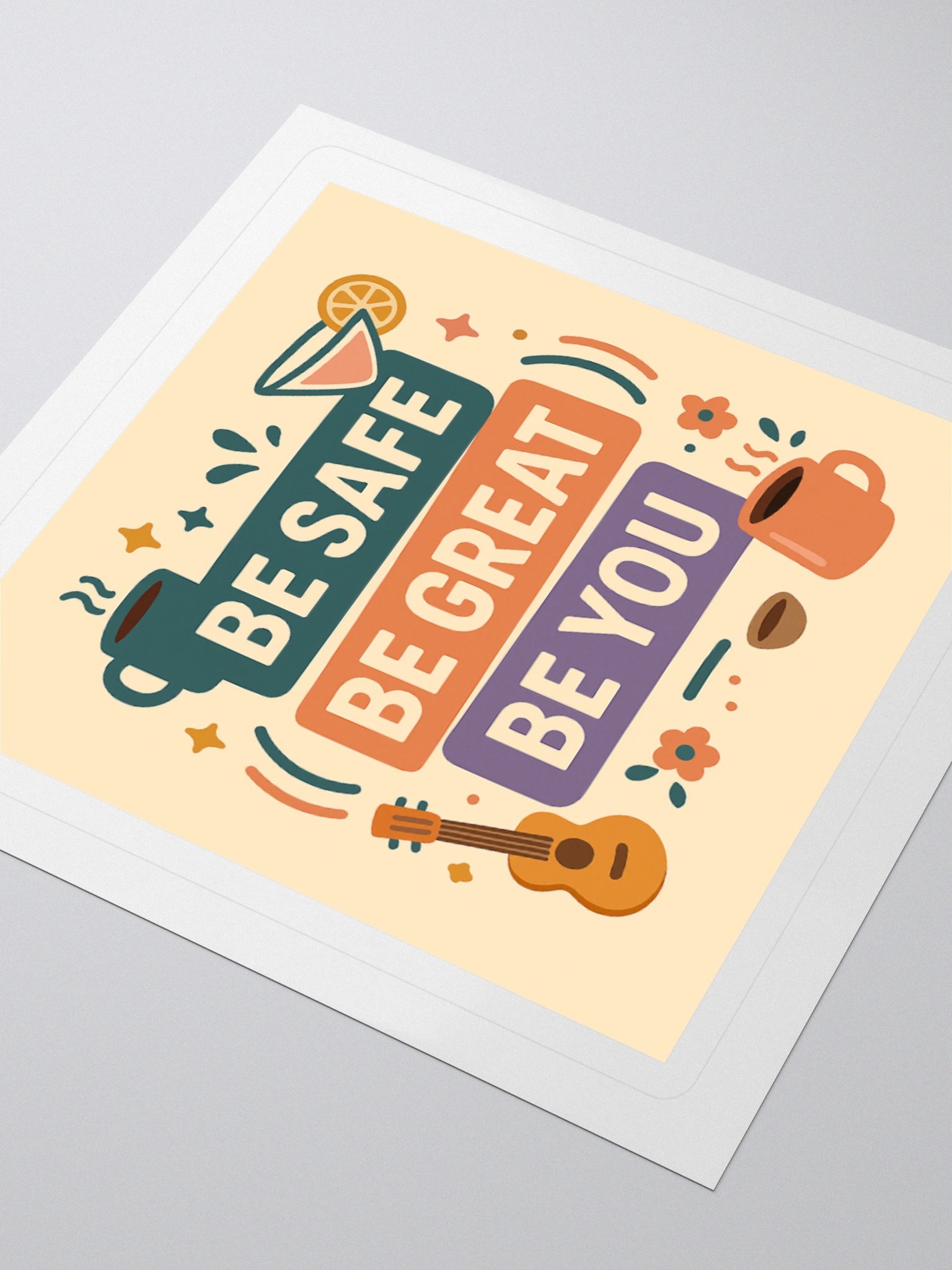 Be Safe, Be Great, Be You Stickers! product image (9)