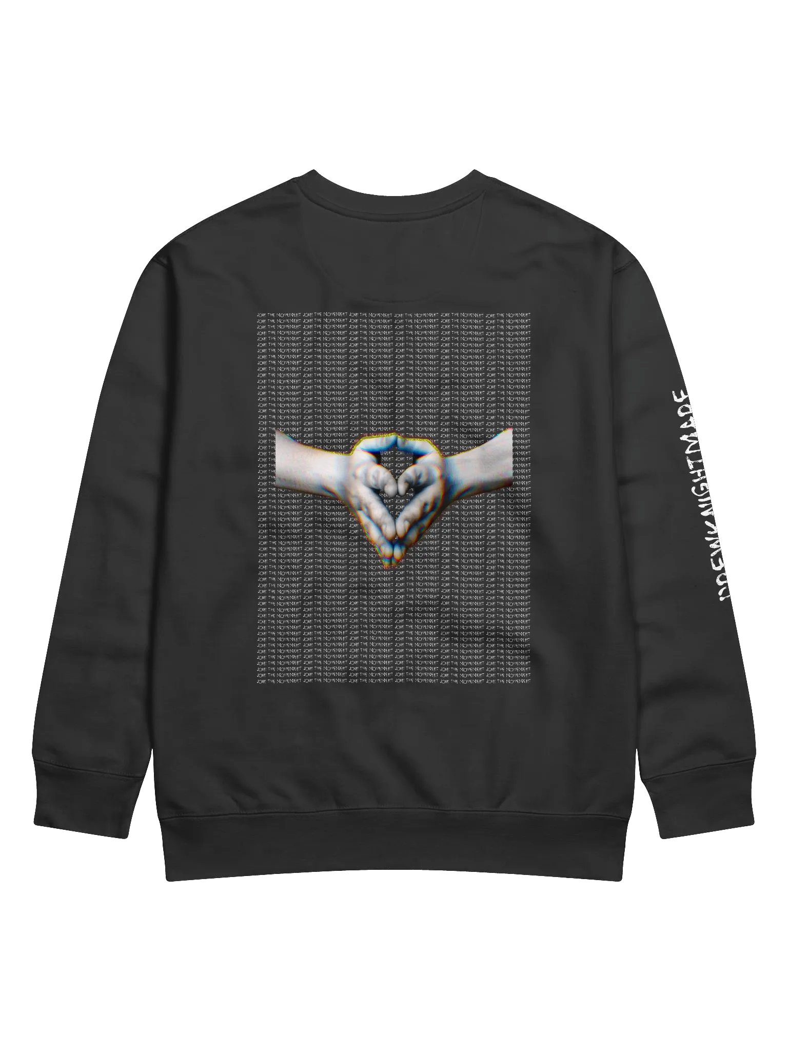 JOIN THE MOVEMENT - Black Jumper product image (2)