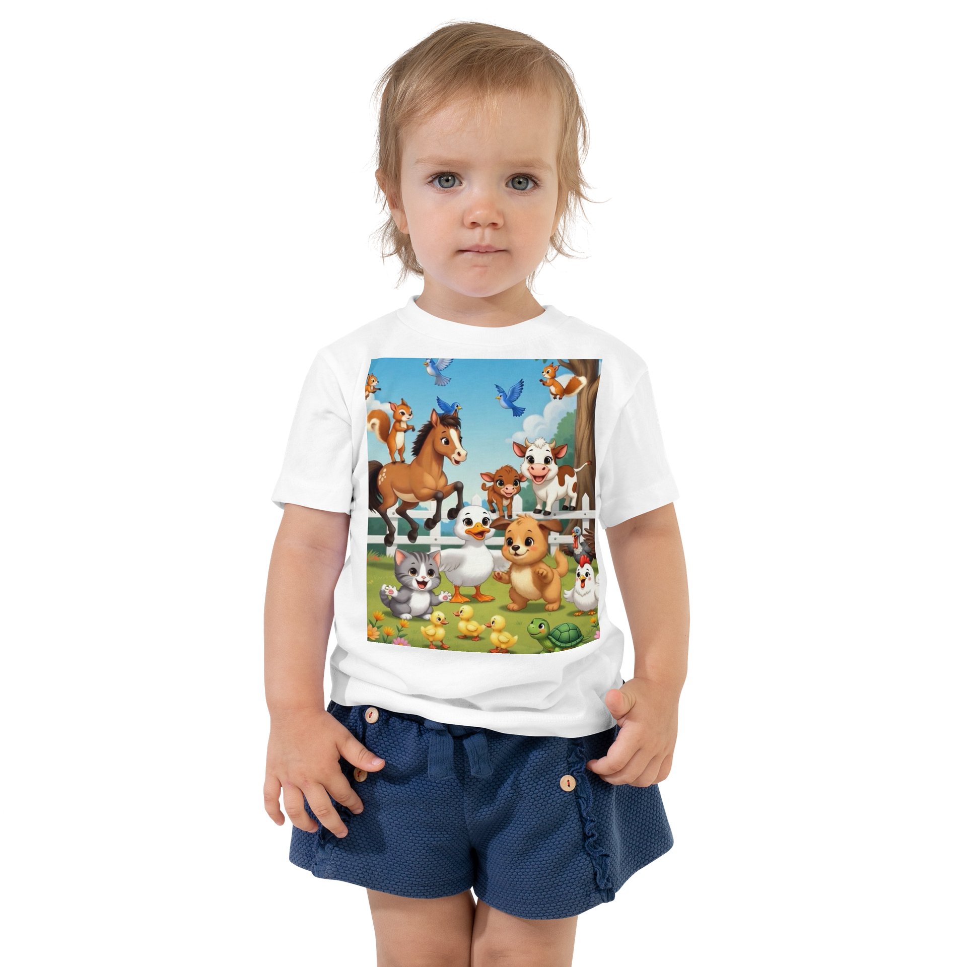 Nursery Rhyme Farm Animal Children’s T-shirt product image (1)