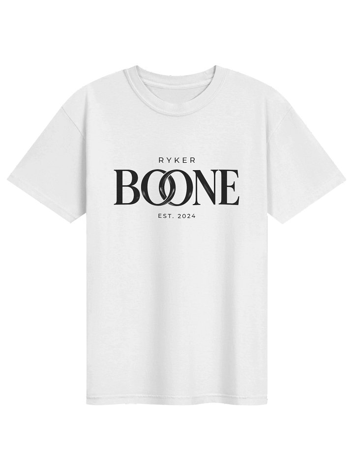 Ryker Boone "Honky Tonk Sundown" Comfort Colors Heavyweight Tee (White/Black Logo) product image (1)