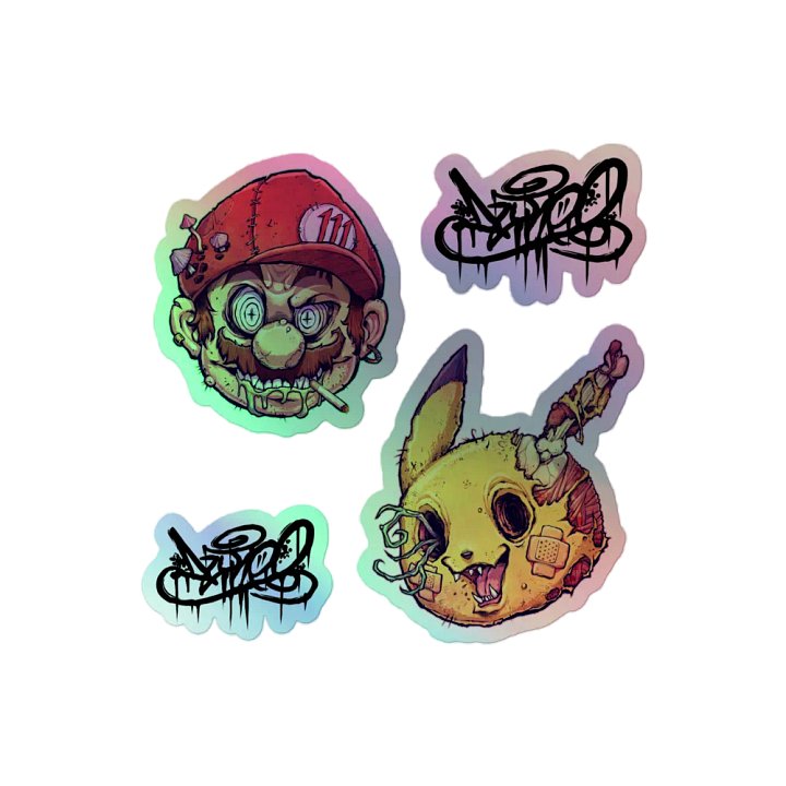 NintendHo holo-sticker pack product image (2)
