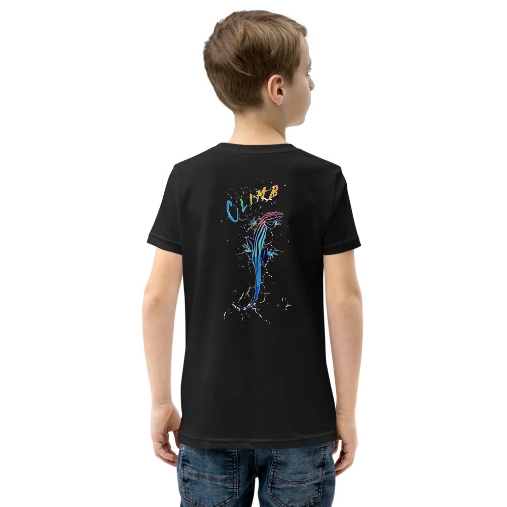 Blue-Tailed Skink - Youth Climbing T-Shirt product image (5)