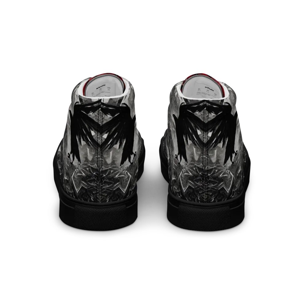 Raven Fiction Women's High Top Canvas Shoes product image (5)