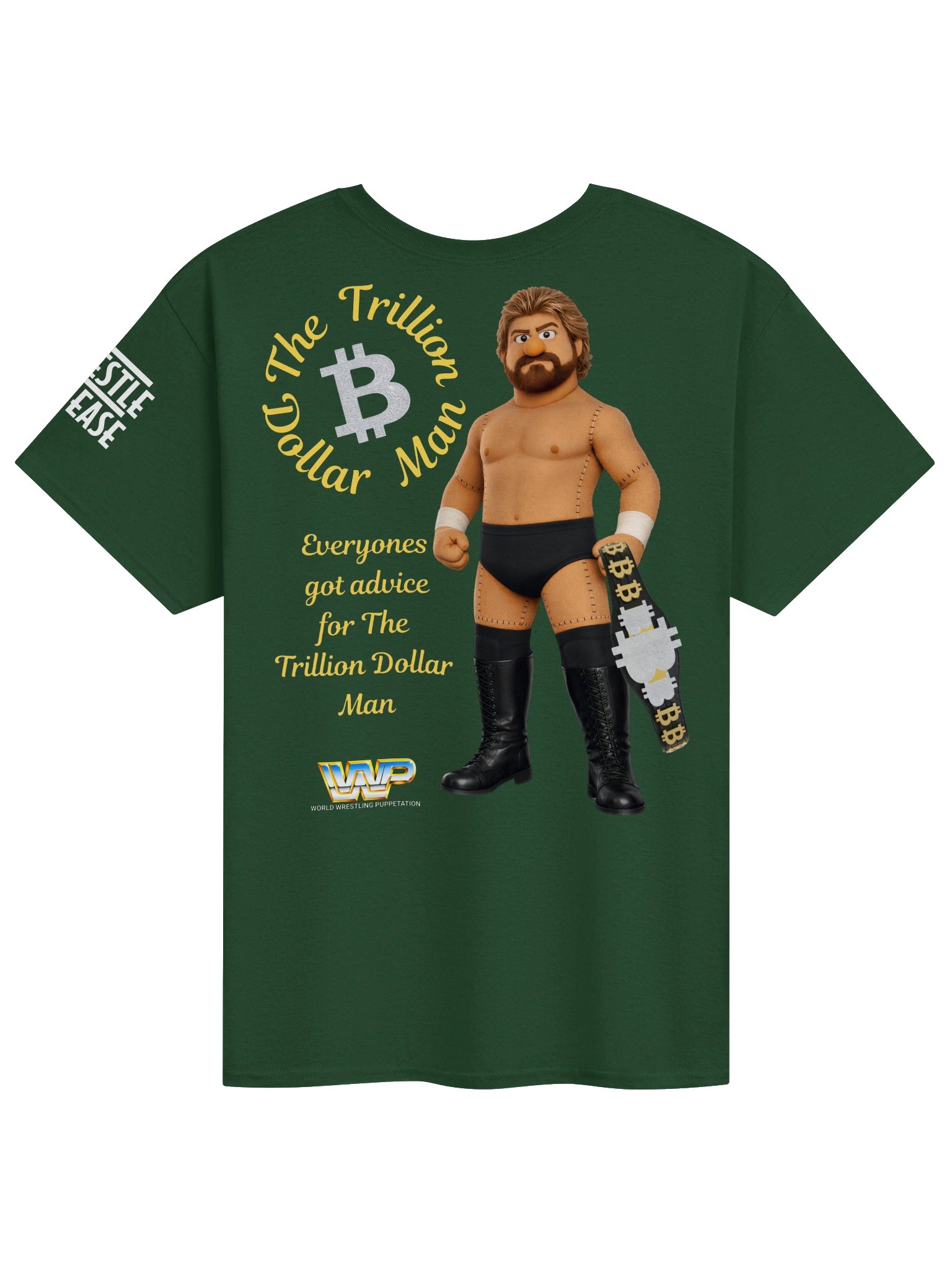 The Trillion Dollar Man Ted Debossy Tee V2 w/Sleeve & Back print product image (2)