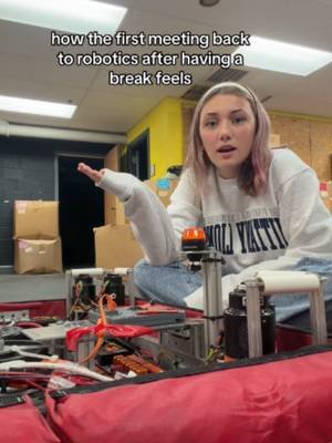 just wait until build season… there won’t be any breaks #omgrobots🤖 #morethanrobots #firstrobotics #firstroboticscompetition