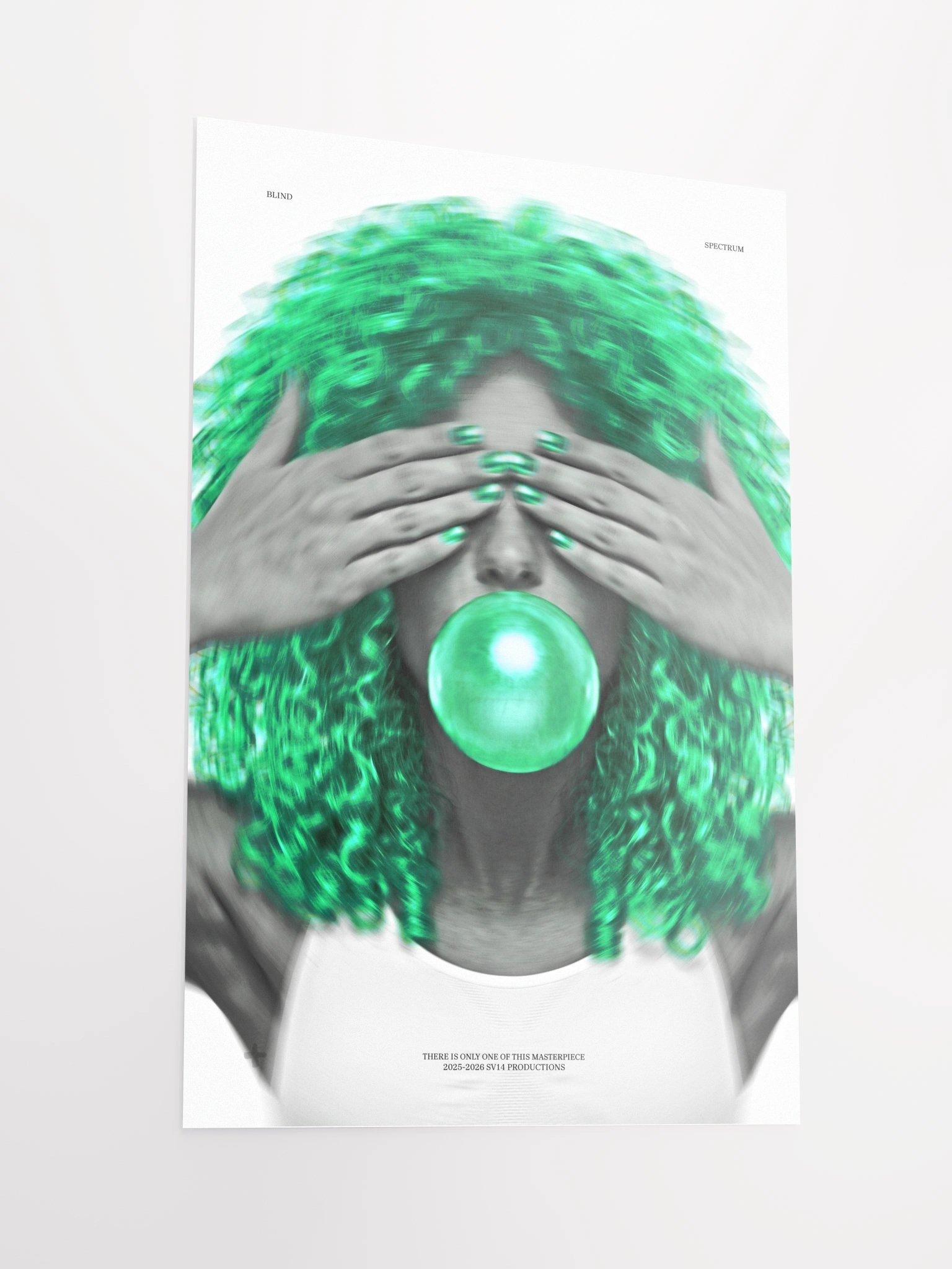 BLIND SPECTRUM - ELECTRIC GREEN PRINT product image (2)