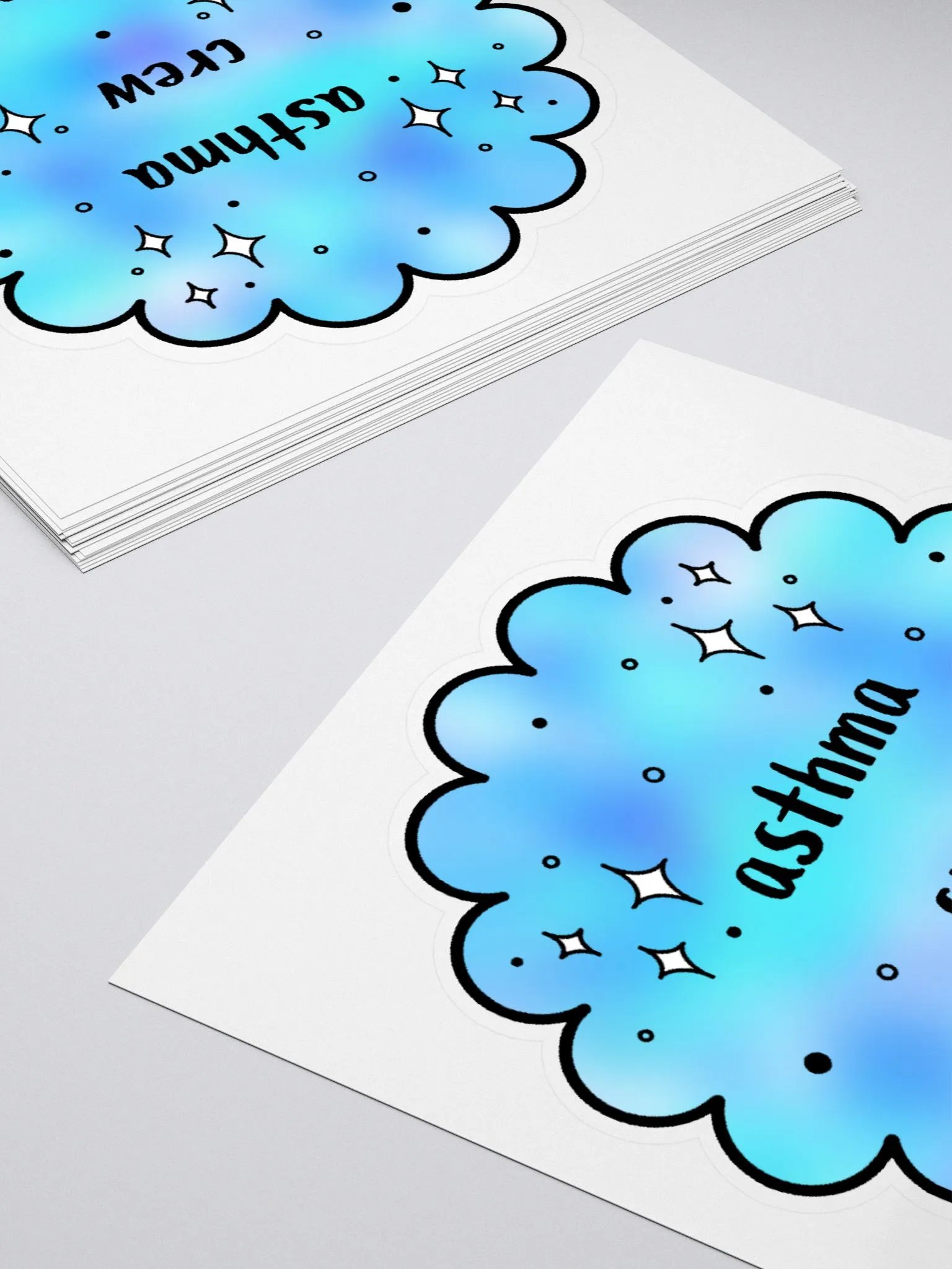 Asthma Crew Sticker product image (4)