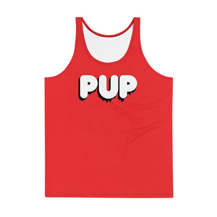 Identity Tank - PUP - Red / Black / White product image (1)