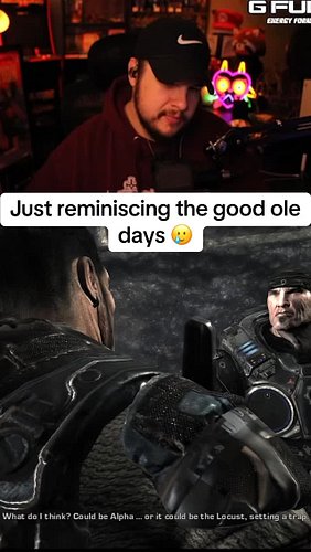 Hard to believe that this game is 20 years old.. Just take me back to the Xbox 360 Days man. 
#gearsofwar #gaming #reaction #...