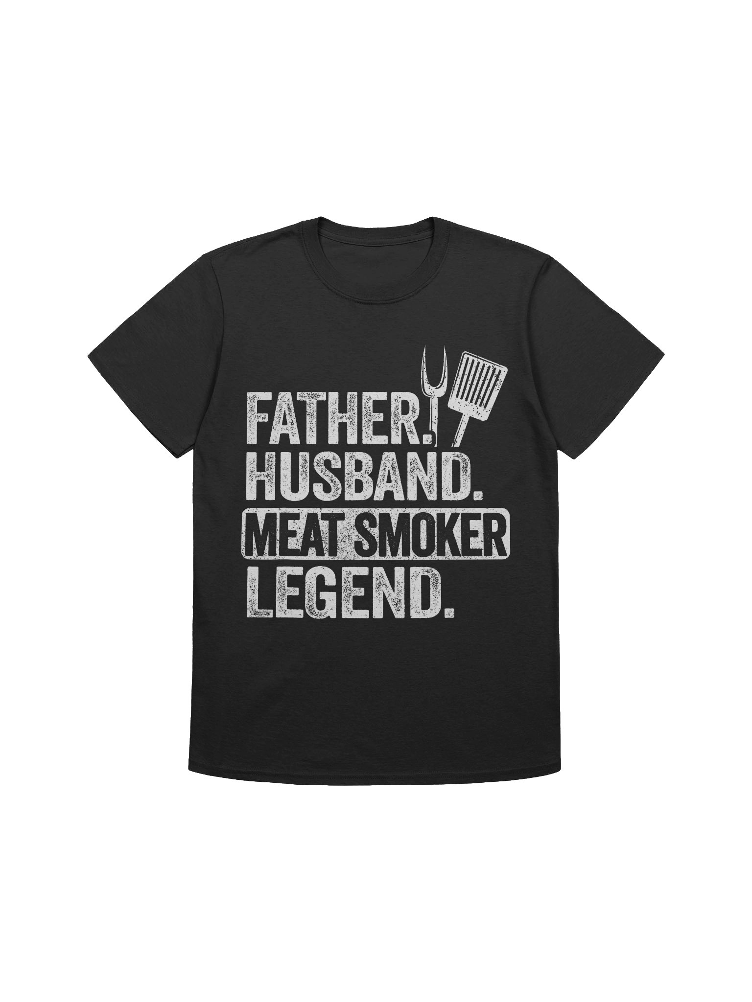 Father. Husband. Meat Smoker. Legend. – Gildan Softstyle Unisex T-Shirt product image (1)