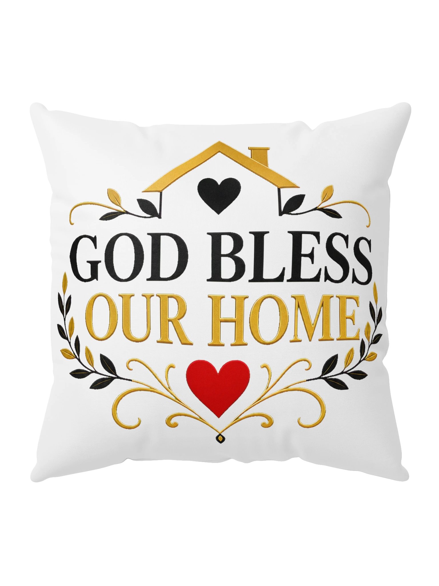 Chantal Hakiza God Bless Our Home Pillow product image (5)