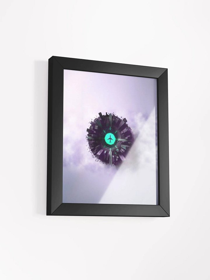 Framed Purple City Poster product image (14)