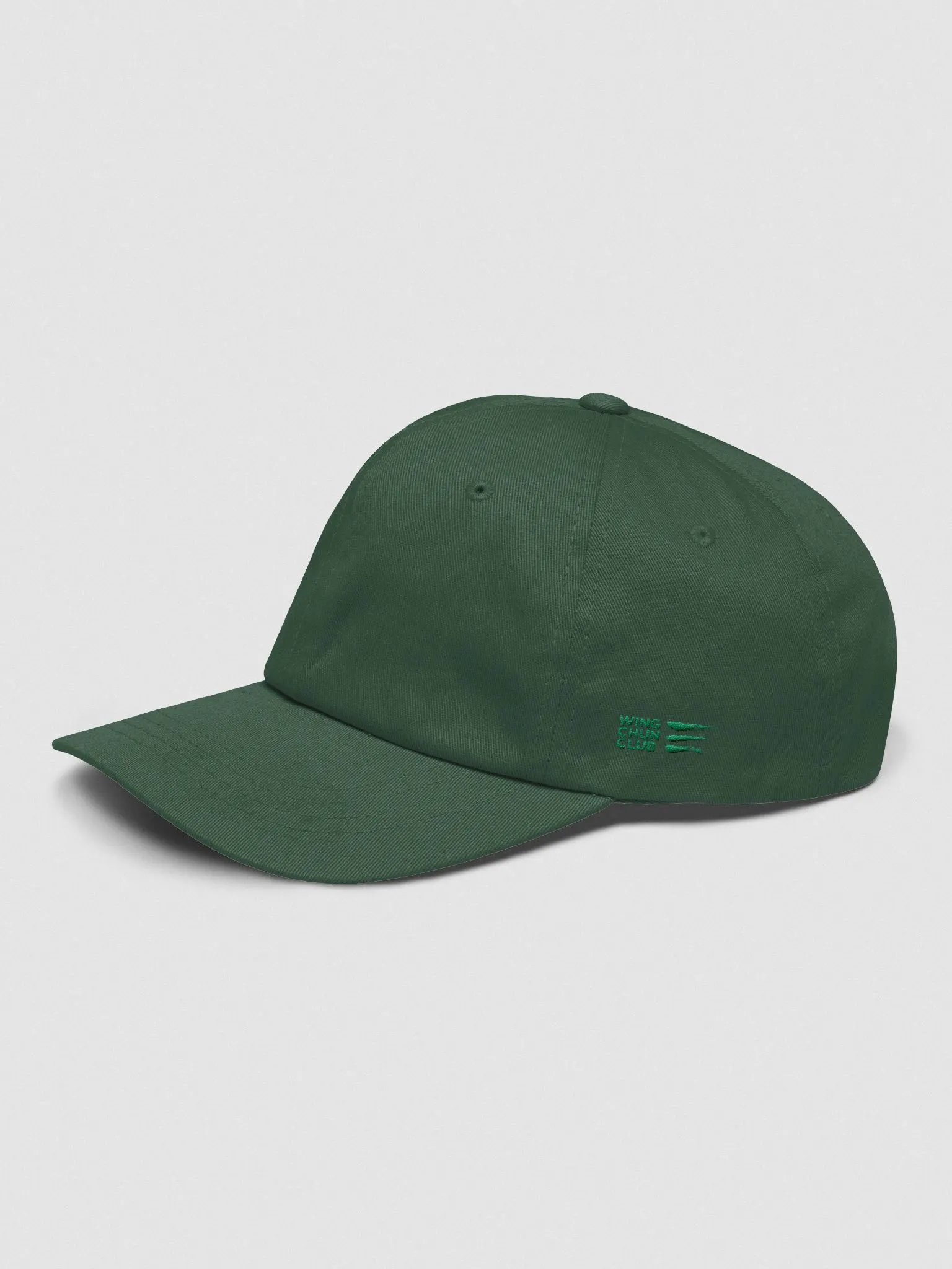 green on green wcc dad hat product image (2)