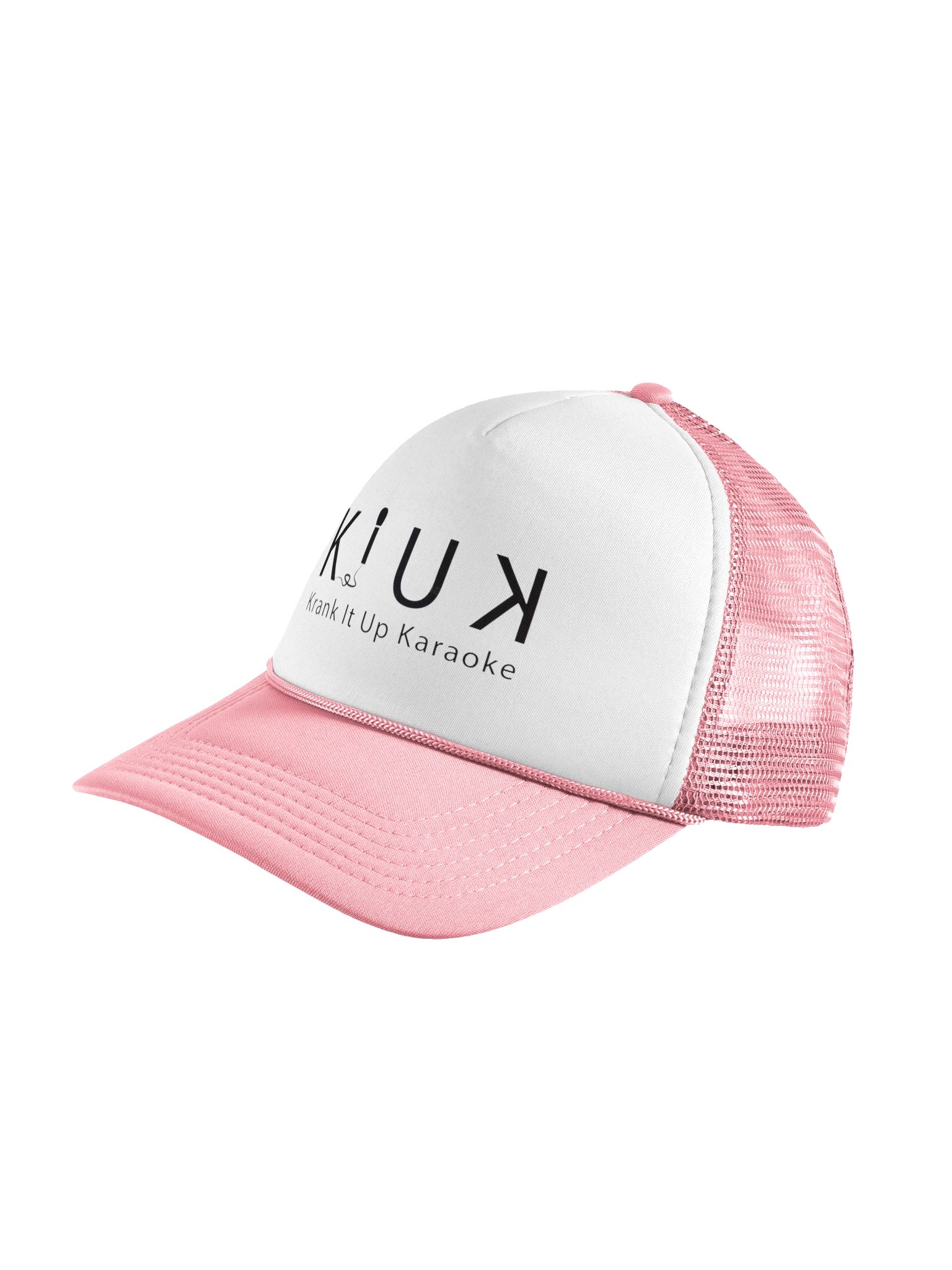 Krank It Up Karaoke Trucker Hat – Pink product image (4)