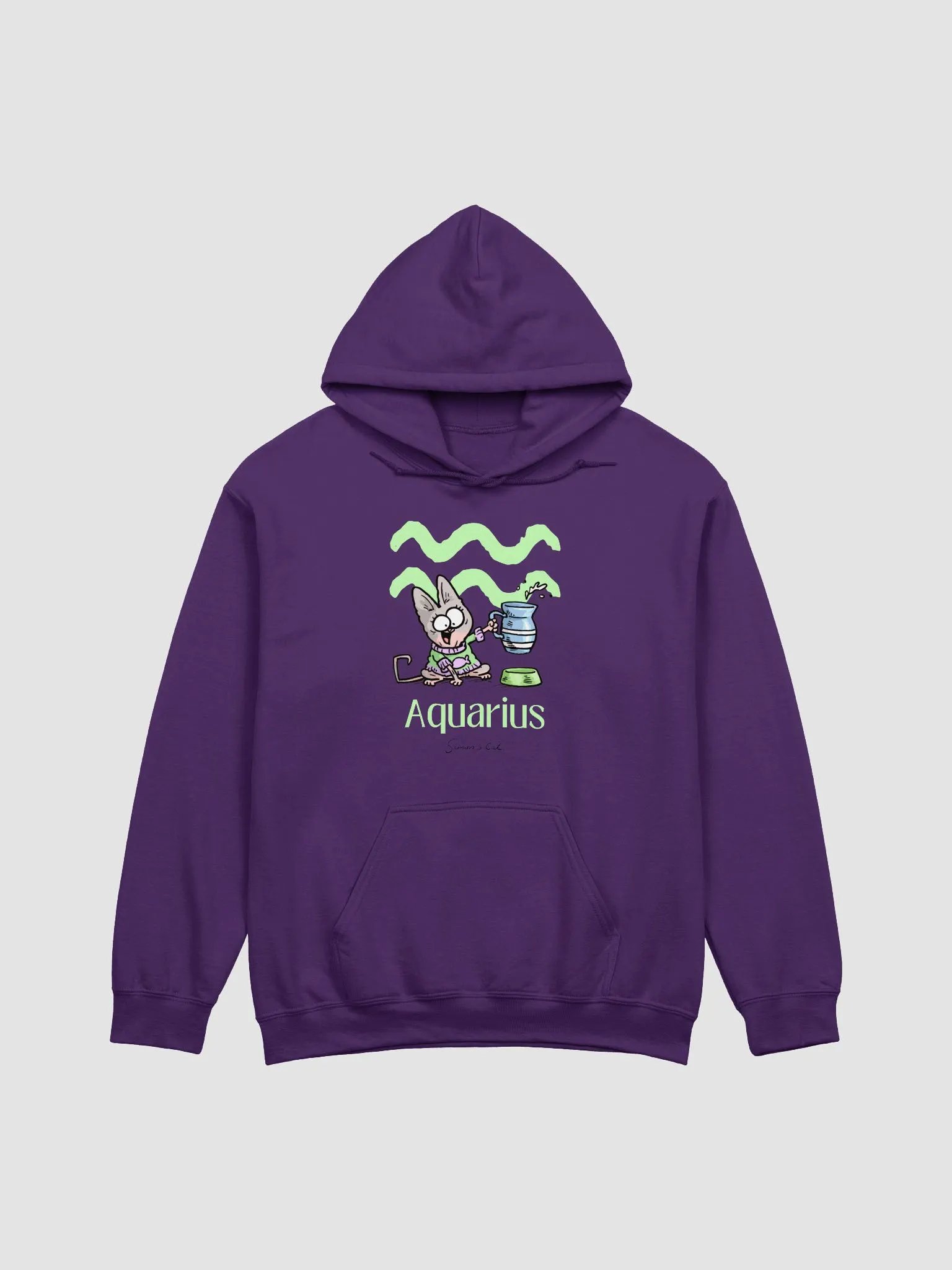 Aquarius Kitten Hoodie product image (3)