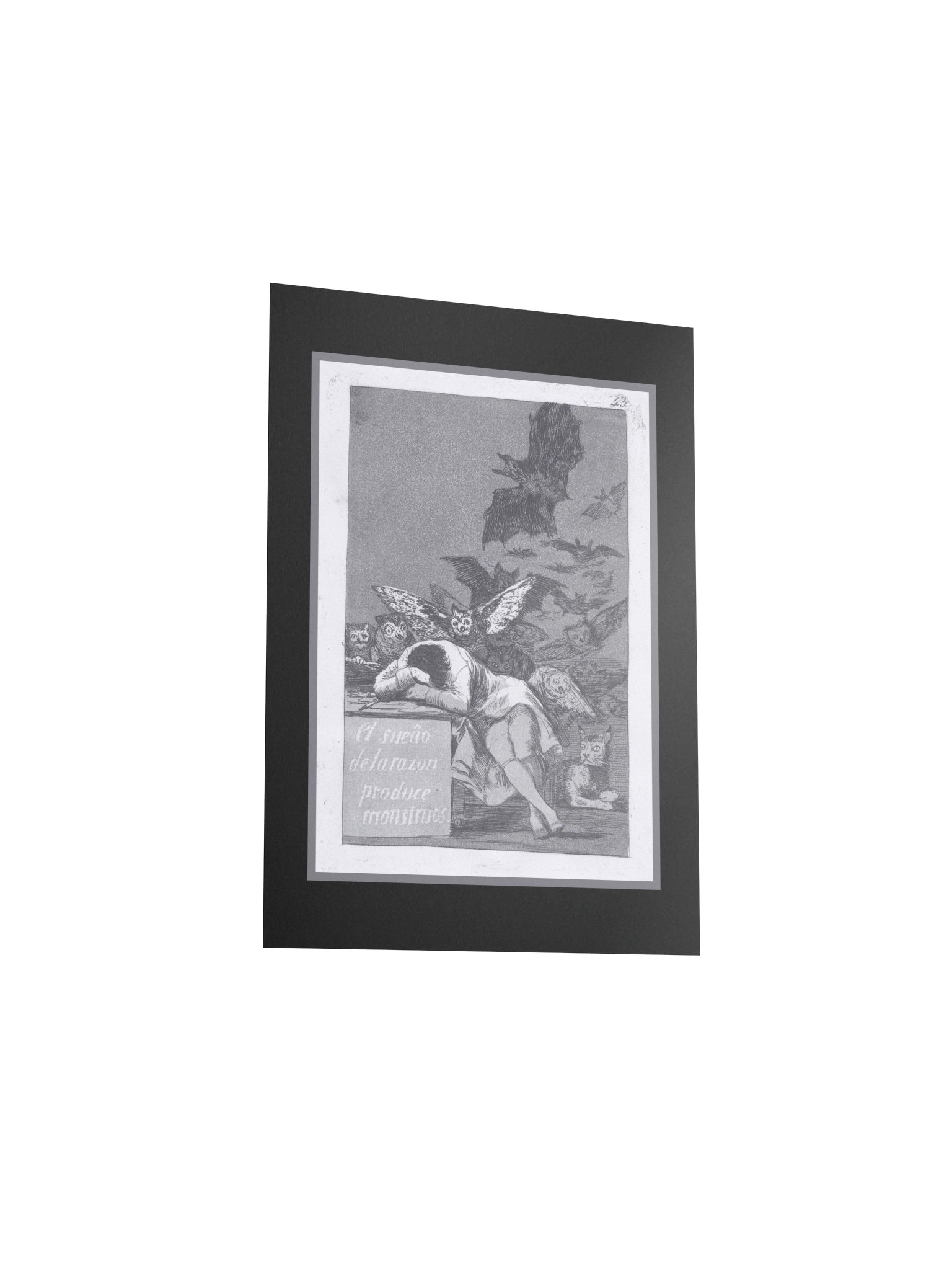 The Sleep of Reason Produces Monsters Print product image (3)