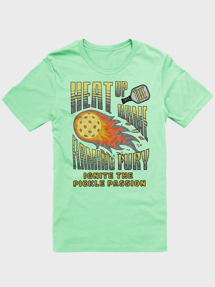 Heat Up The Game Flaming Fury Pickleball T-Shirt product image (1)