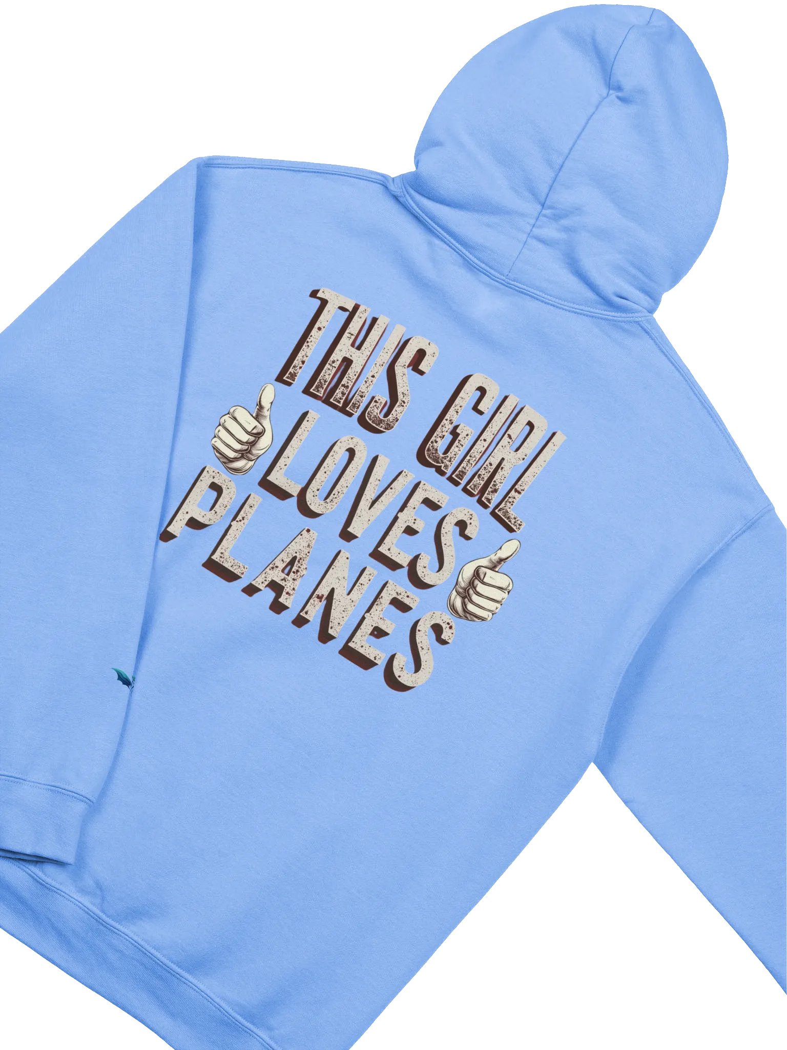 Azure Wings Classic Hoodie product image (2)