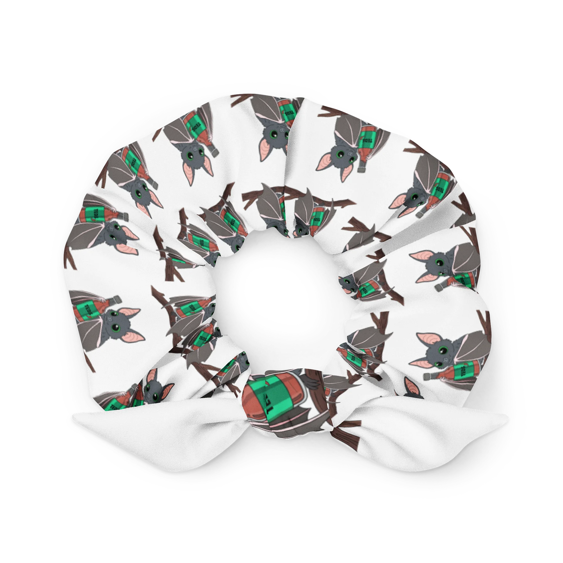 Spicy Bat Grid Scrunchie product image (1)