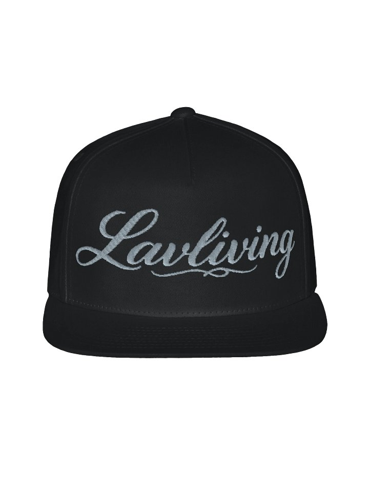 Lavliving — Platinum Yupoong Flat-Brim Cap — actual product view