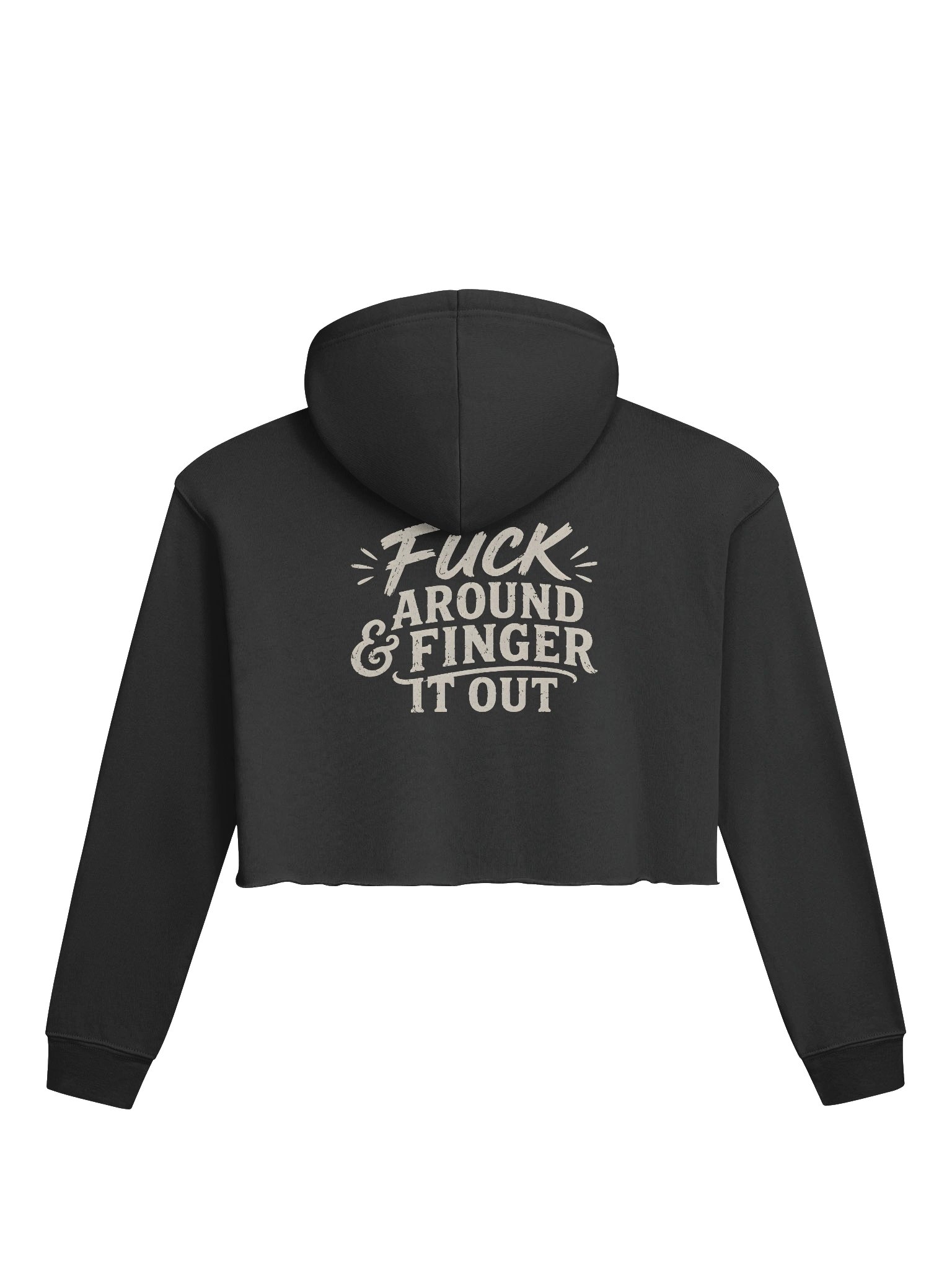 [CUNT SHIRE] Crop Hoodie product image (2)