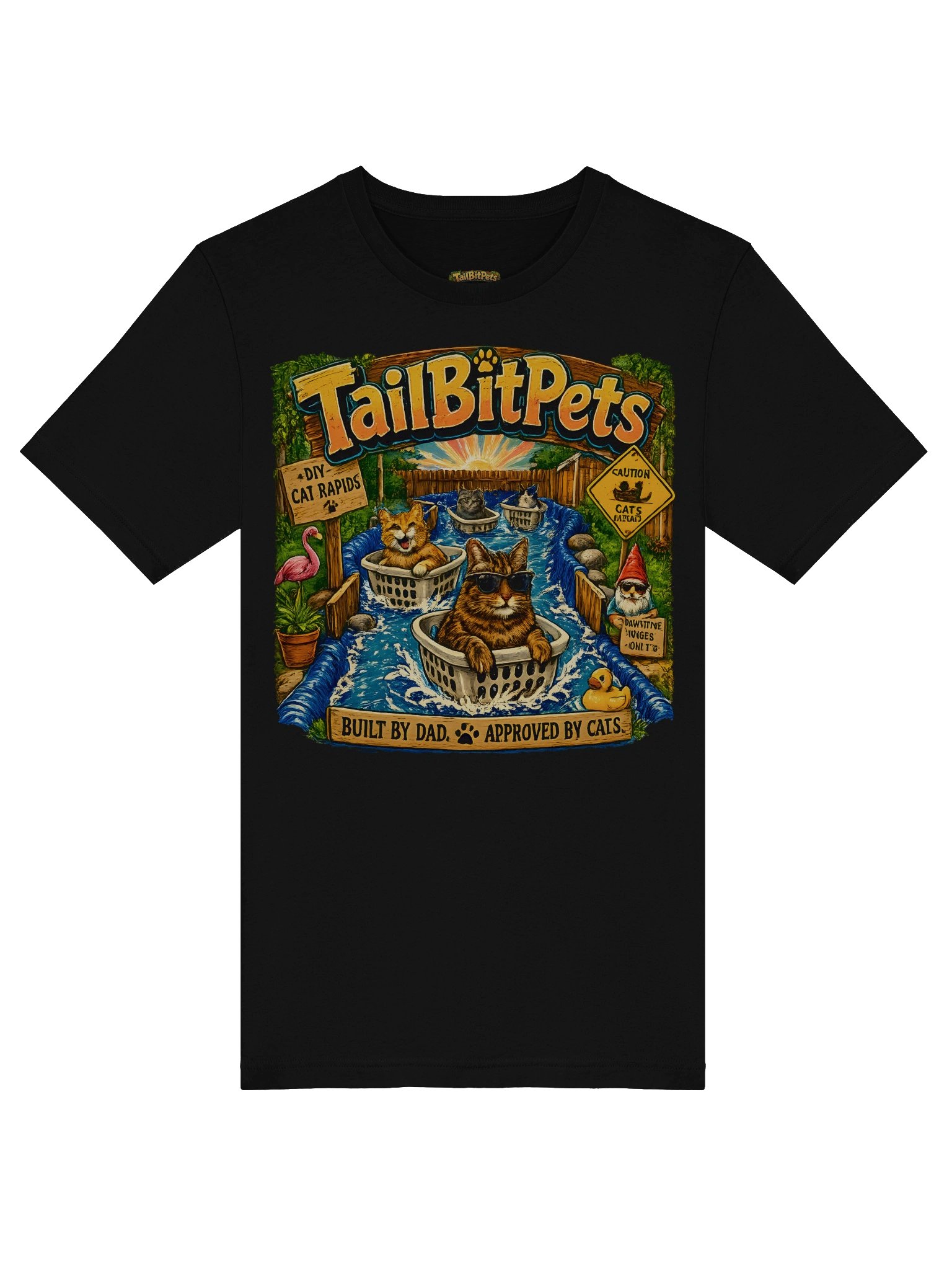 TailBitPets DIY Cat Rapids Tee product image (5)