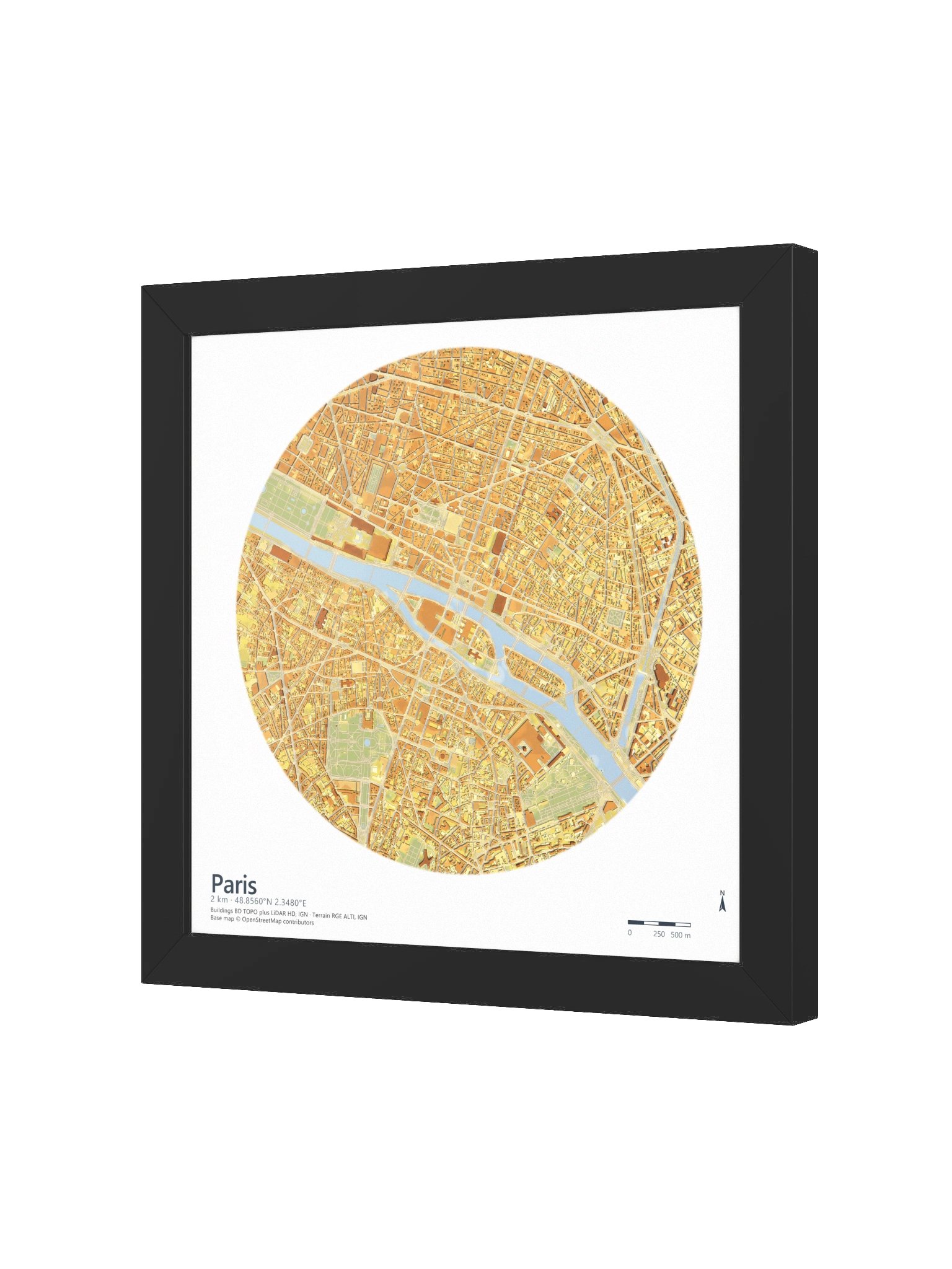 Paris: 3D City Map product image (11)