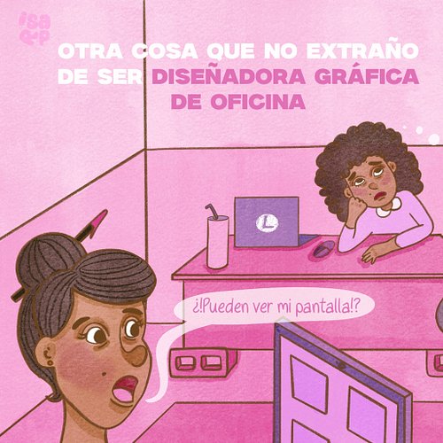 Ni con audífonos de cancelación de ruido lograba concentrarme 🫩🫣 

Hice la historieta cono para que fuera un carrusel continu...