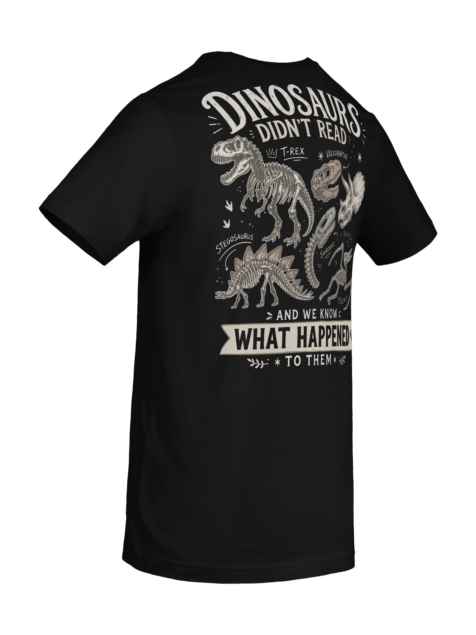 History Teacher T-shirt Dinosaurs Didn’t Read Vintage Graphic Tee product image (8)