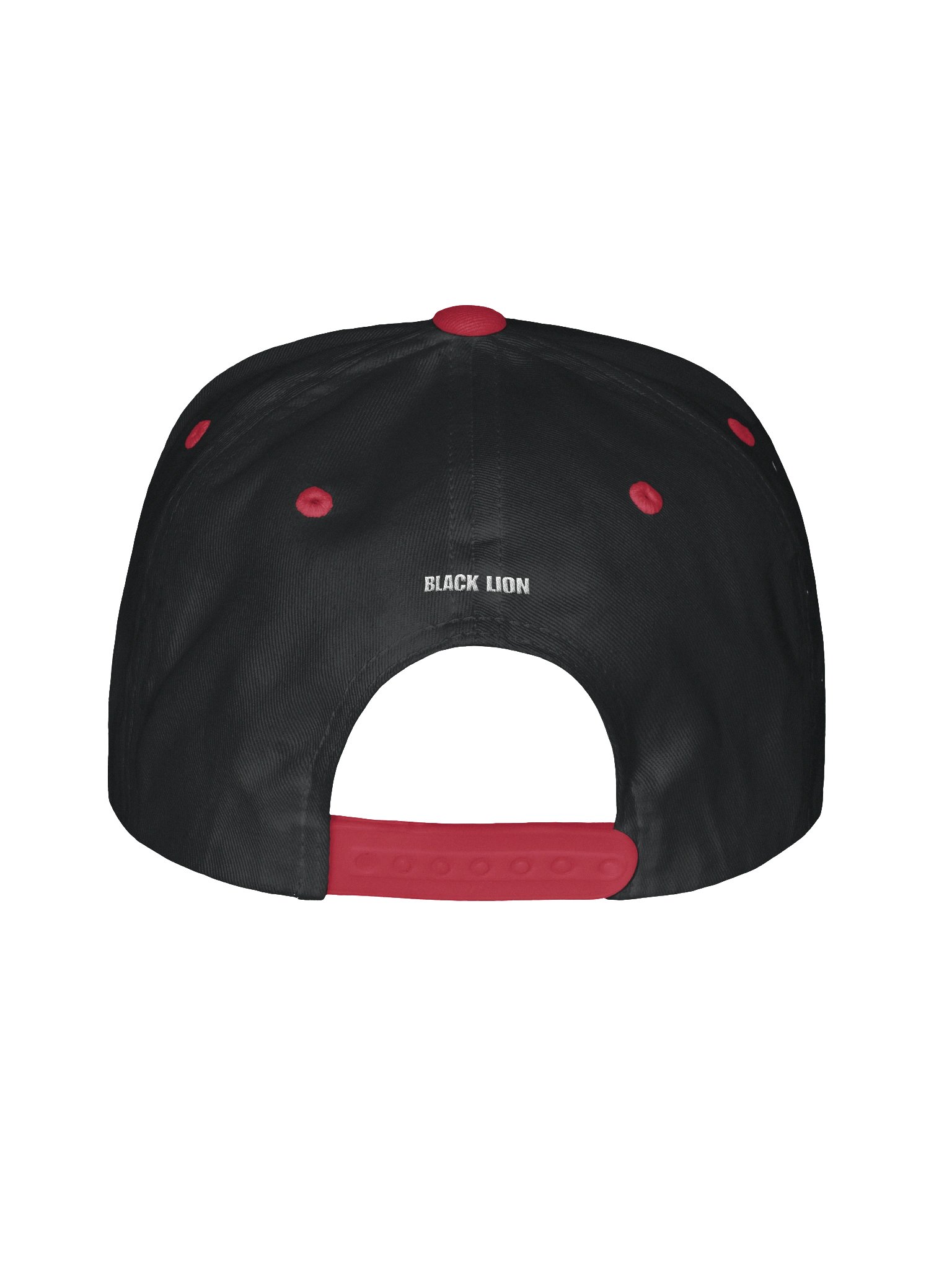 Black Lion "Royalty" Circular Crest Snapback Cap – Premium Embroidered Flat Brim Hat product image (4)