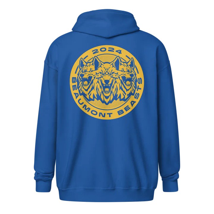 Beaumont Beasts Dark Zip-Up Hoodie product image (10)