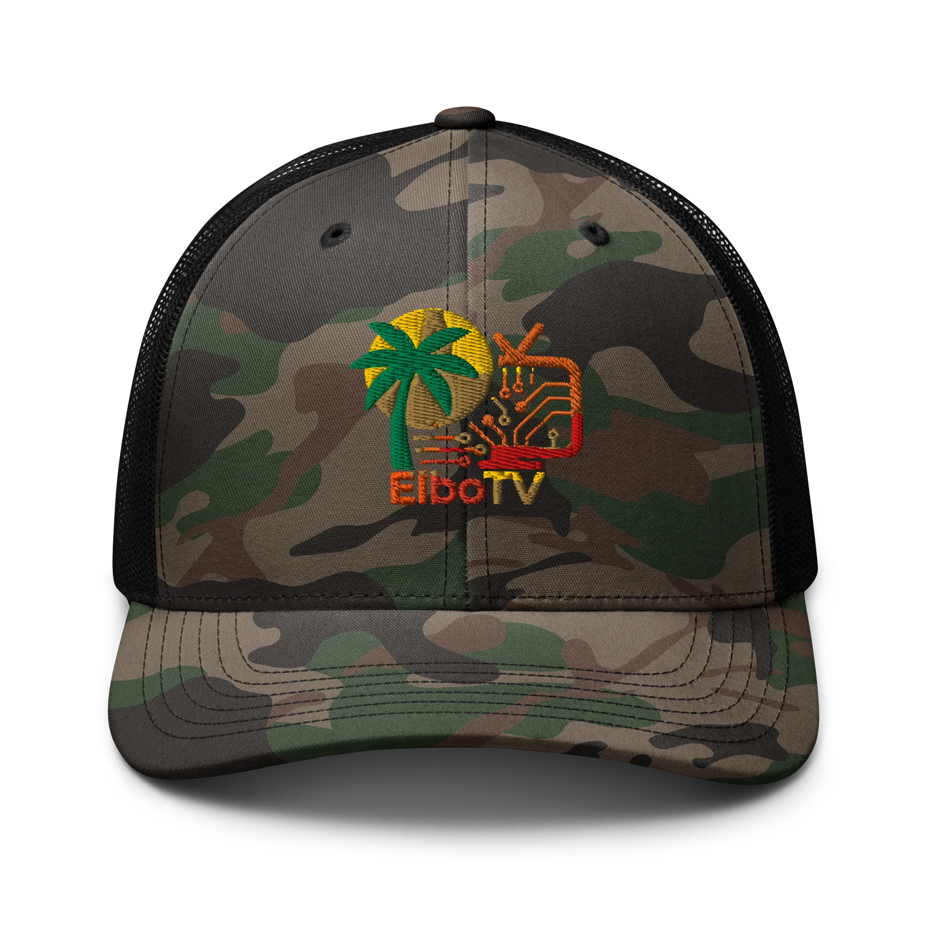 ElboTV Camo Trucker Hat product image (1)