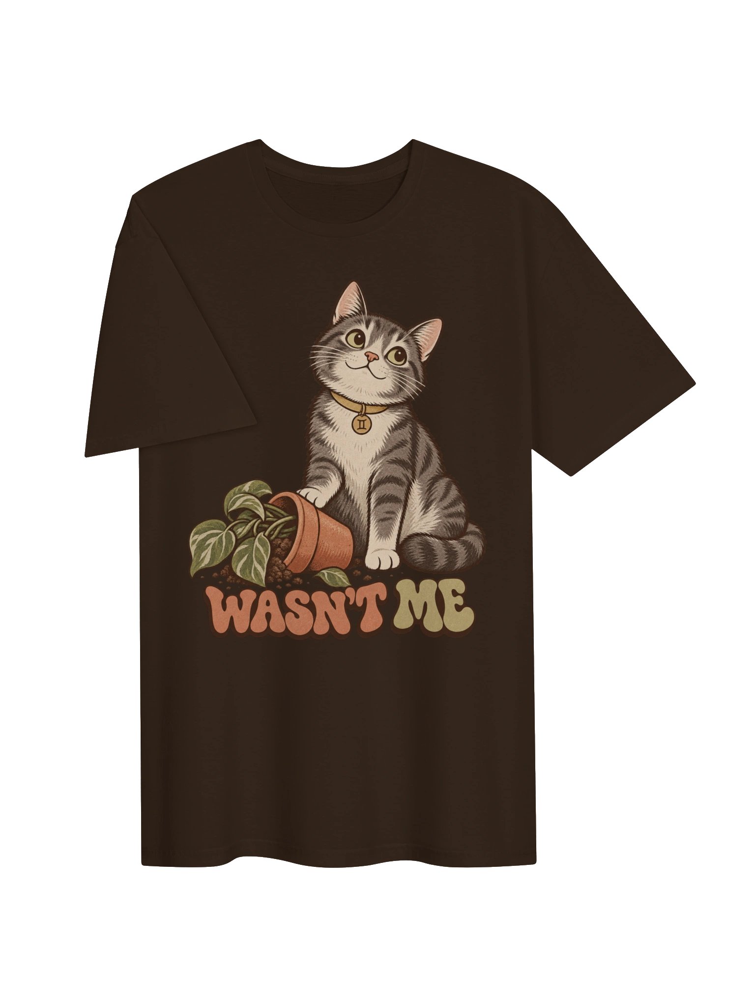 Gemini Wasn’t Me Cat Zodiac T-Shirt product image (3)