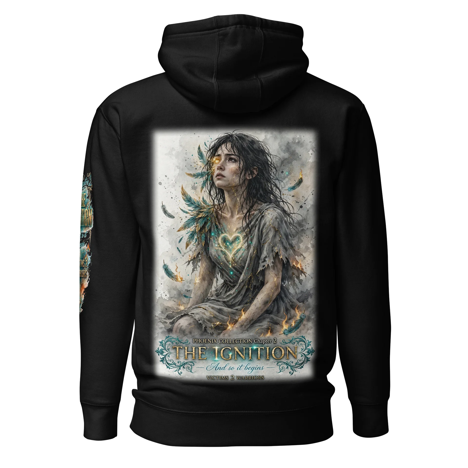 V2W -PHOENIX COLLECTION-CHAPTER 2- “ The Ignition” Signature Hoodie product image (4)