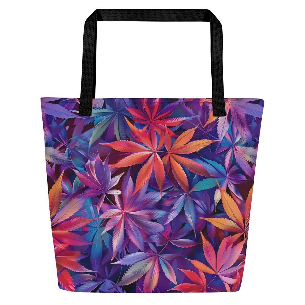 Cannabis - AstroPop - Design | Large All-Over Print Tote Bag product image (2)