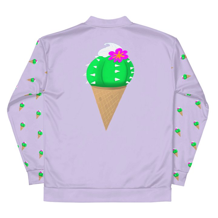 Cactus Cone Bomber Jacket - Lavender product image (2)
