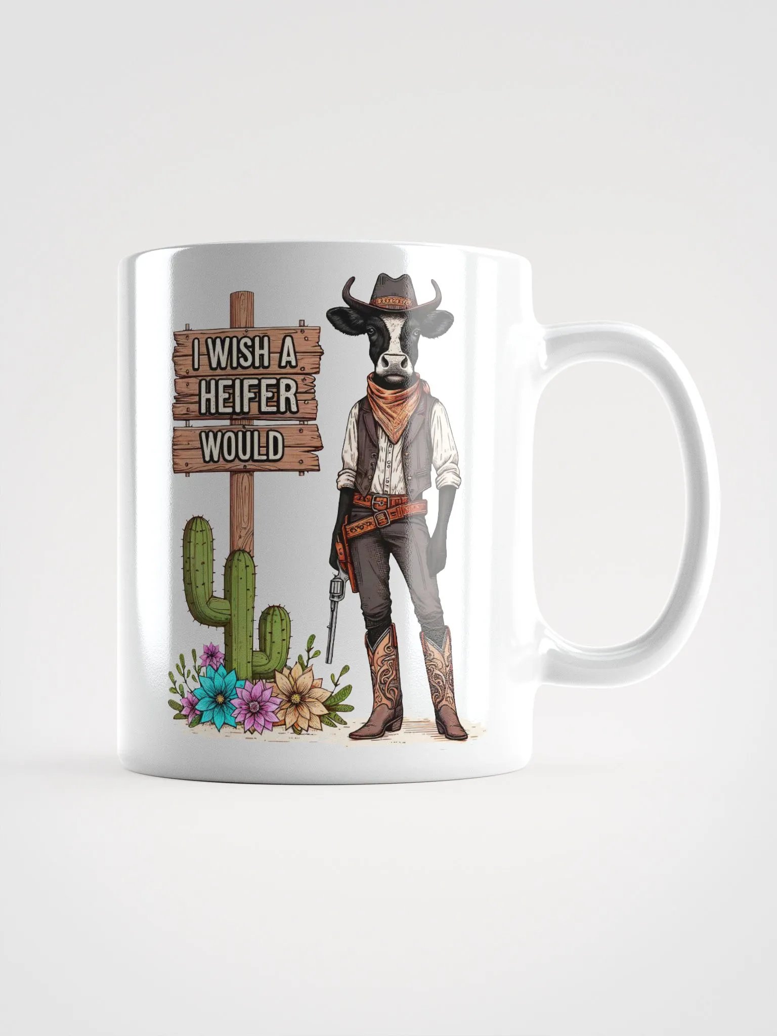 Wish A Heifer Would Mug product image (1)