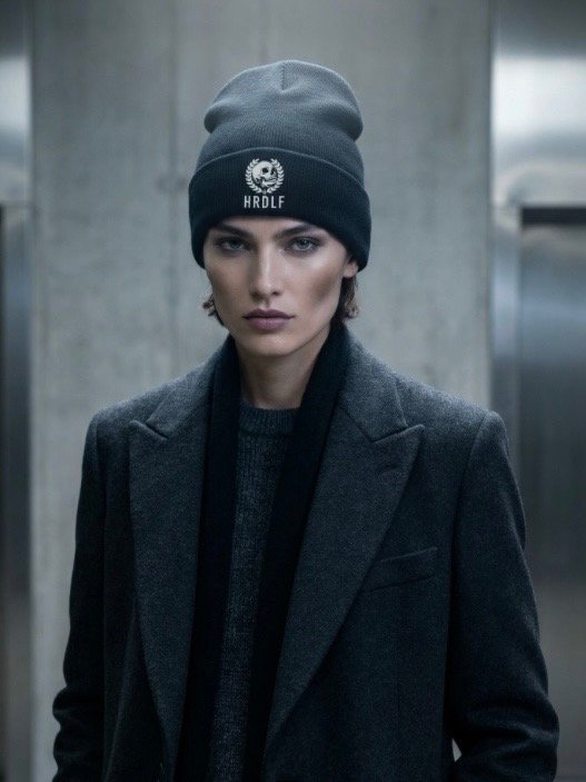 HRDLF Black Beanie product image (2)