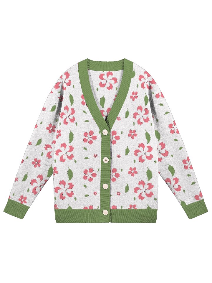 Floral Fusion Knitted Cardigan product image (2)