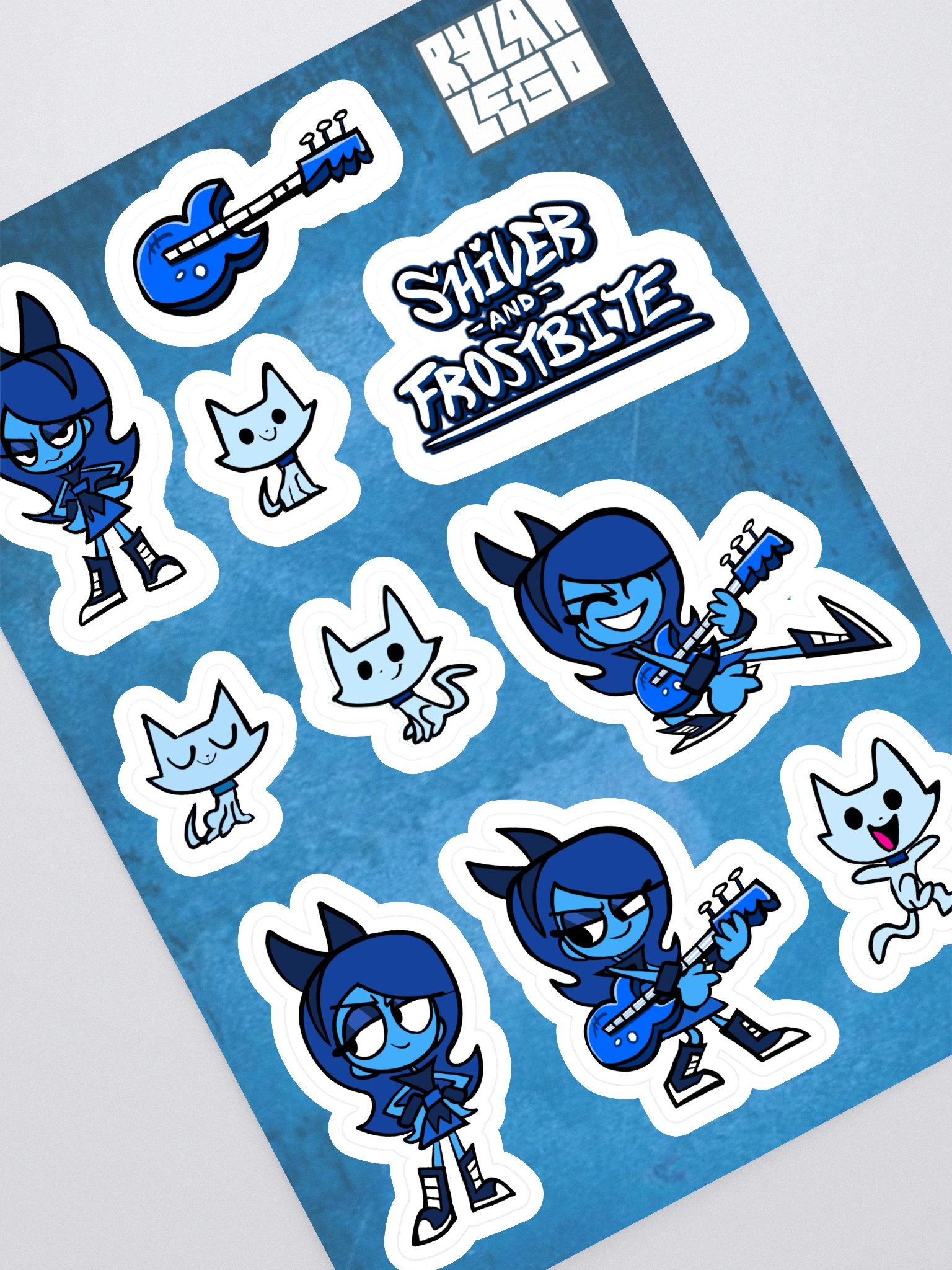 Shiver and Frostbite Sticker Sheet product image (2)