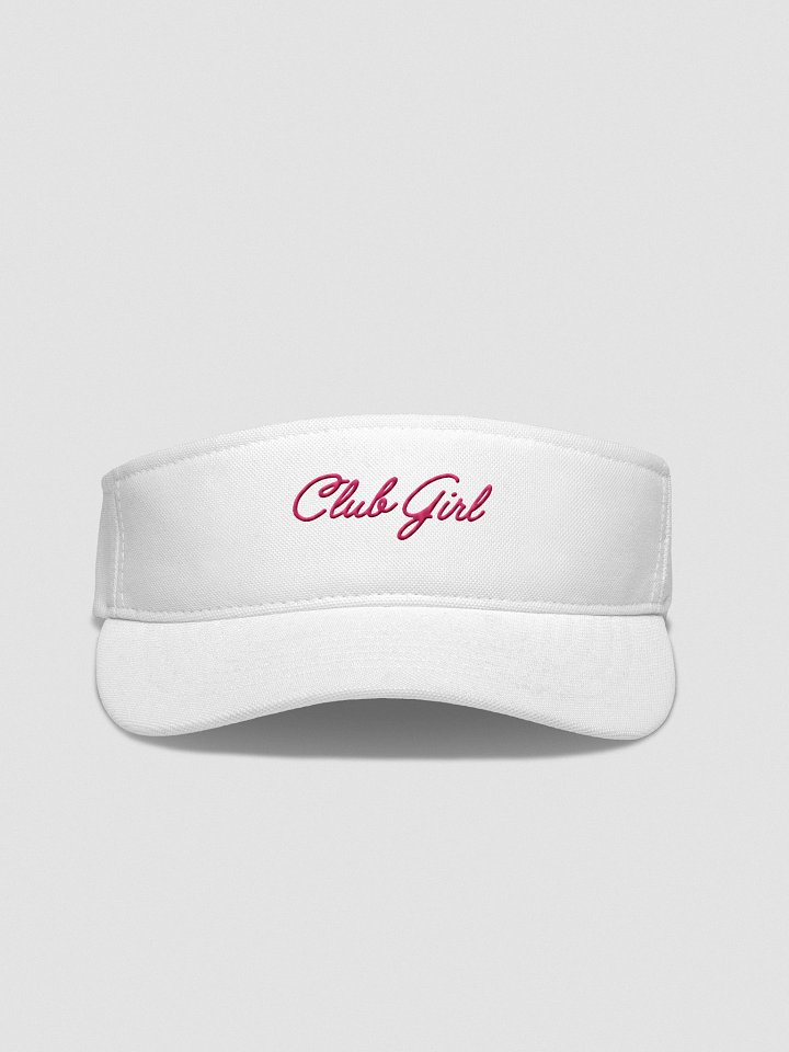 Club Girl Script Visor Pink product image (2)