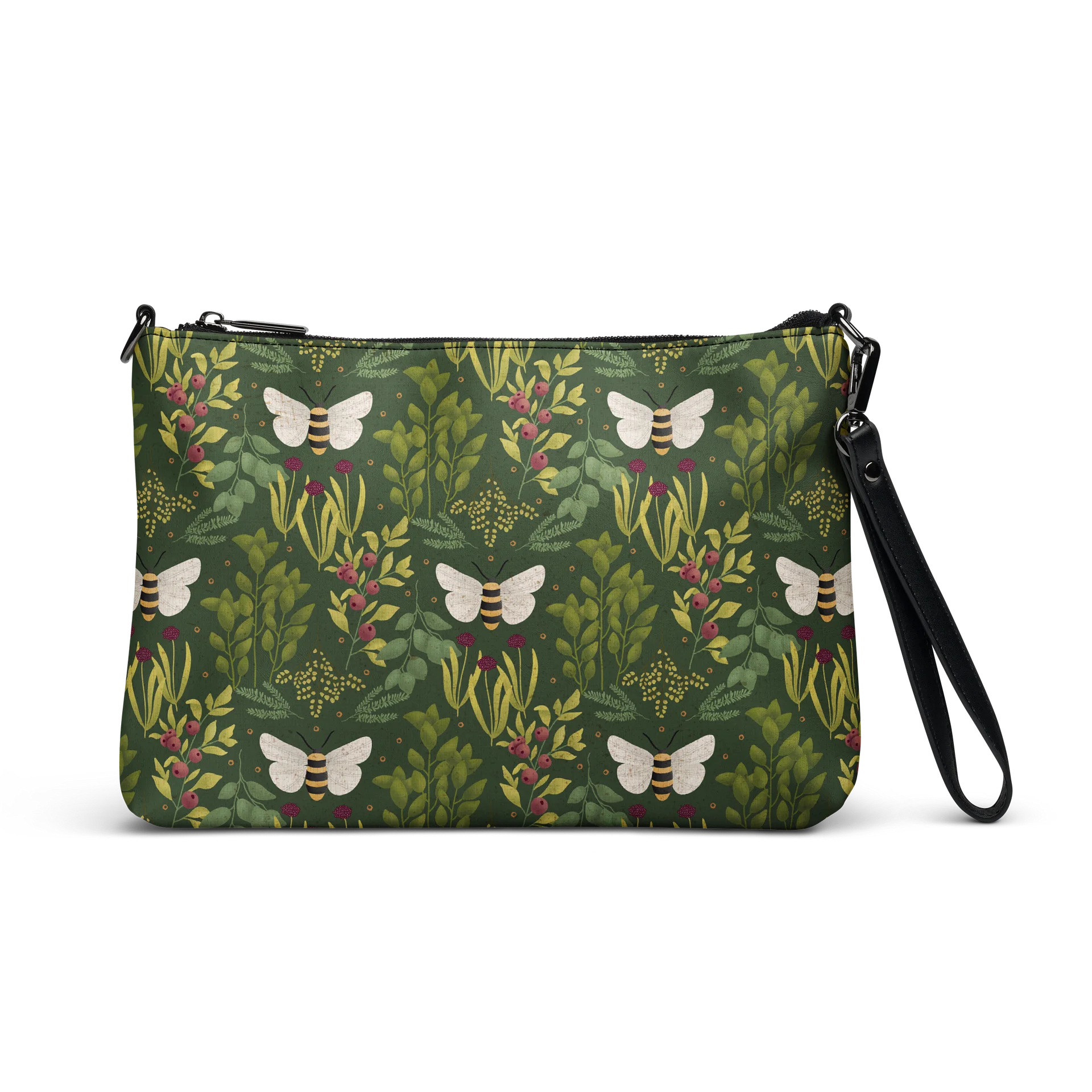 Bees and Foliage Convertible Crossbody Bag product image (1)