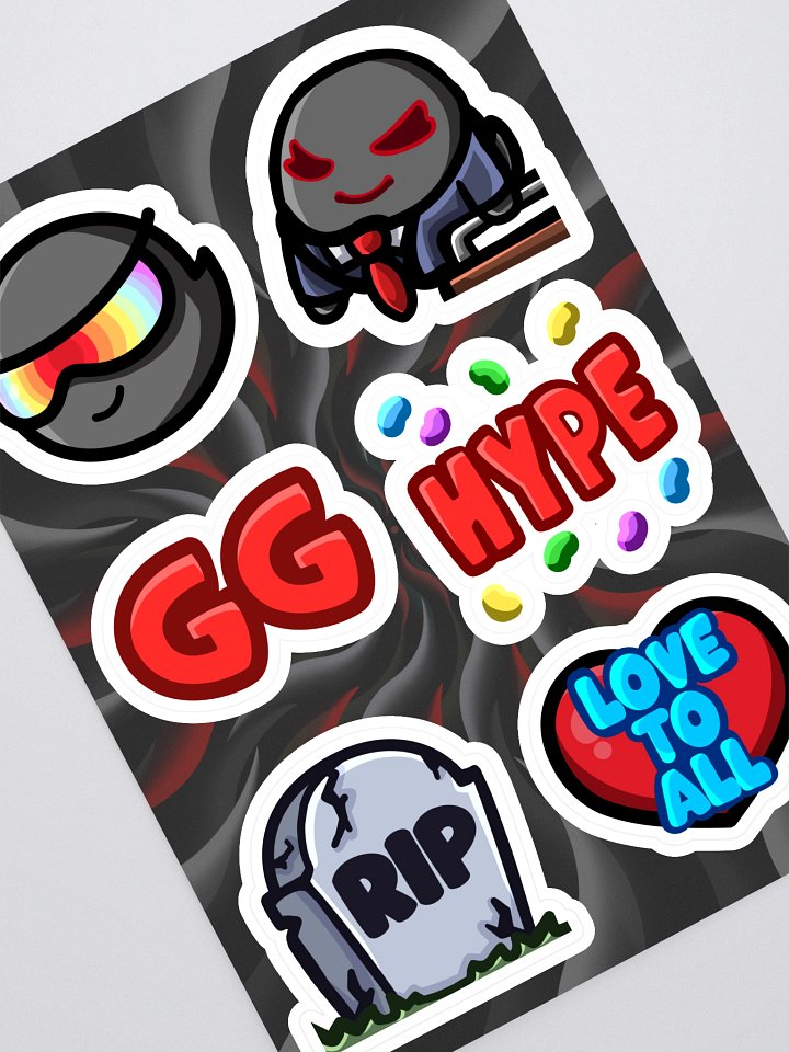 Emote Sticker Sheet 9 product image (1)