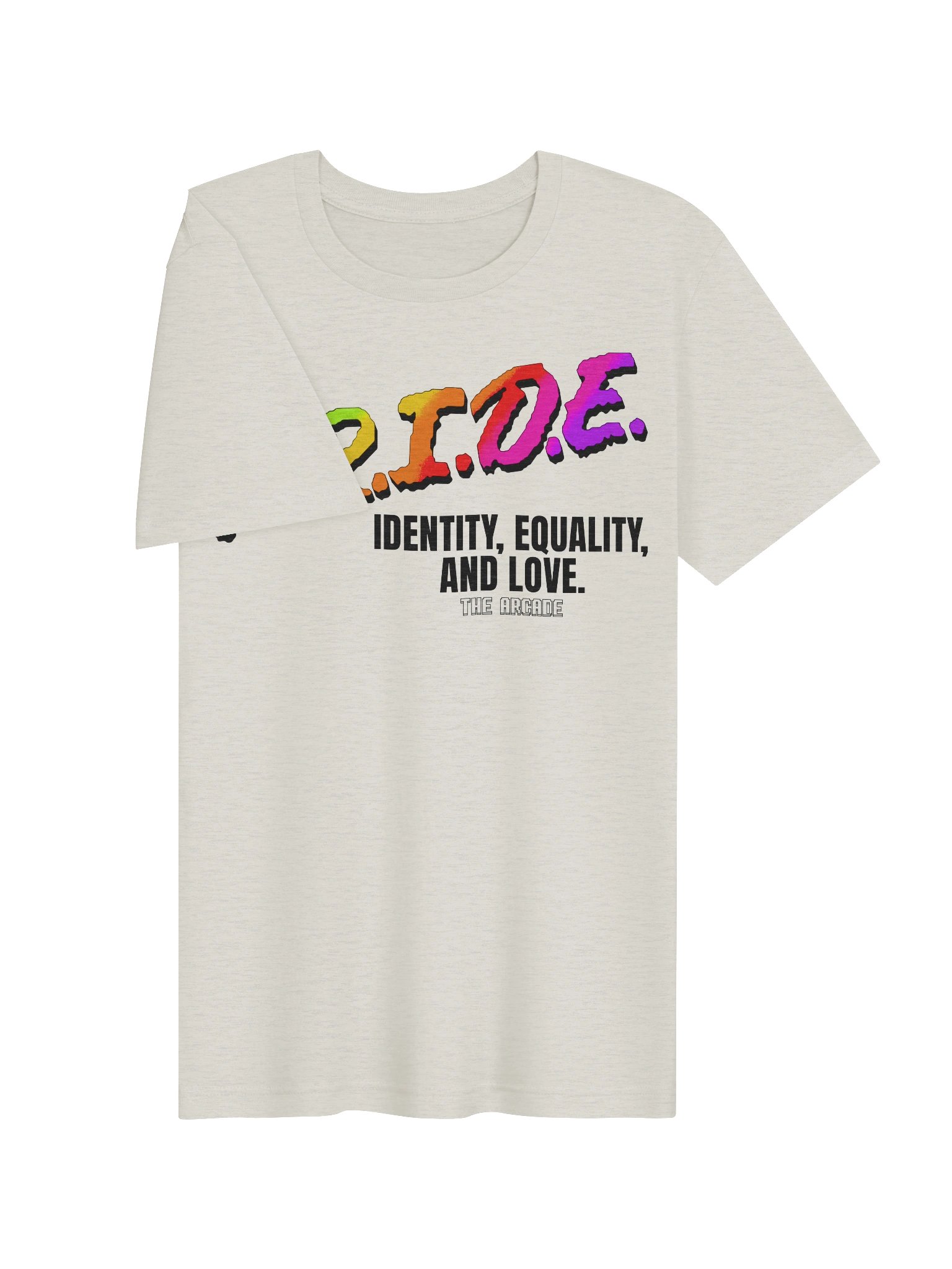Pride 2026 ∙ P.R.I.D.E. ∙ Light Tee product image (3)