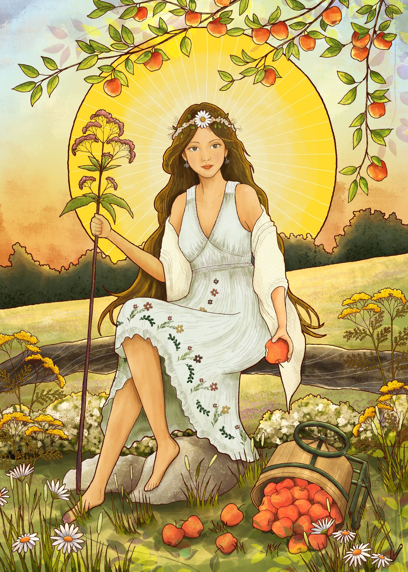 Goddess of the Earth Art Print product image (1)