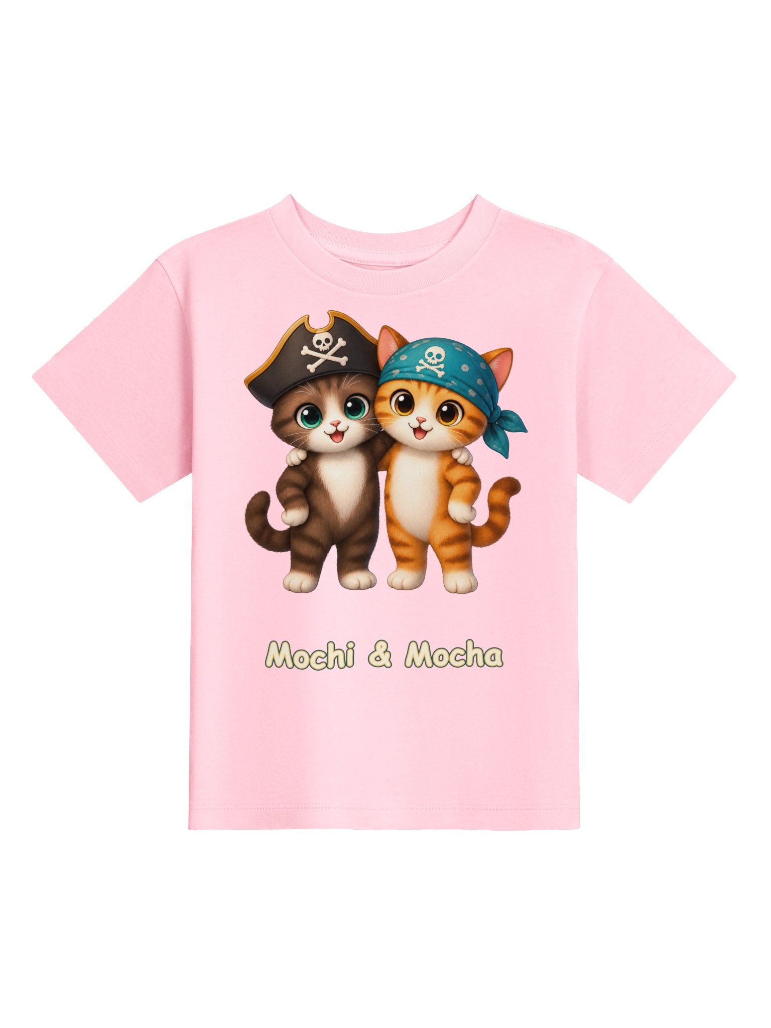 Mochi & Mocha Pirate Pals Toddler T-Shirt product image (5)