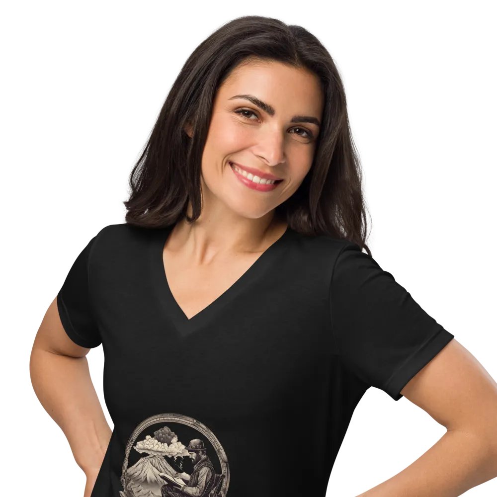 Explorer's Journal Women's V-Neck Tee product image (10)