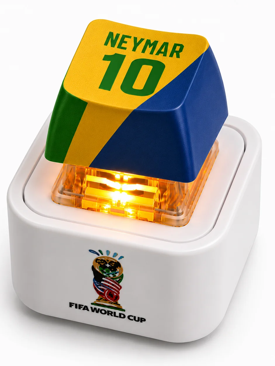 Neymar Jr. #10 Brazil Mechanical Keyboard Keycap | Limited Edition product image (2)
